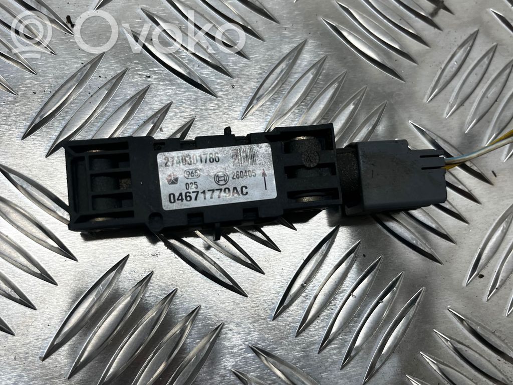 Czujnik uderzenia Airbag   04671779AC,260405,2740301786