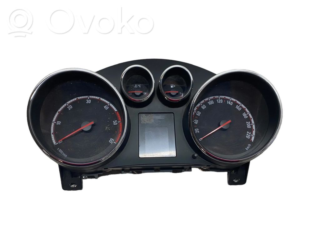 Opel Meriva B Spidometras (prietaisų skydelis) 