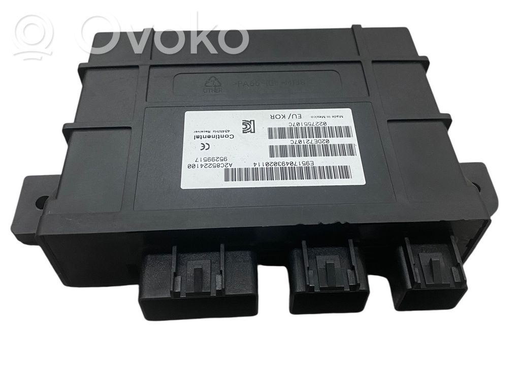 Chevrolet Captiva Other control units/modules 