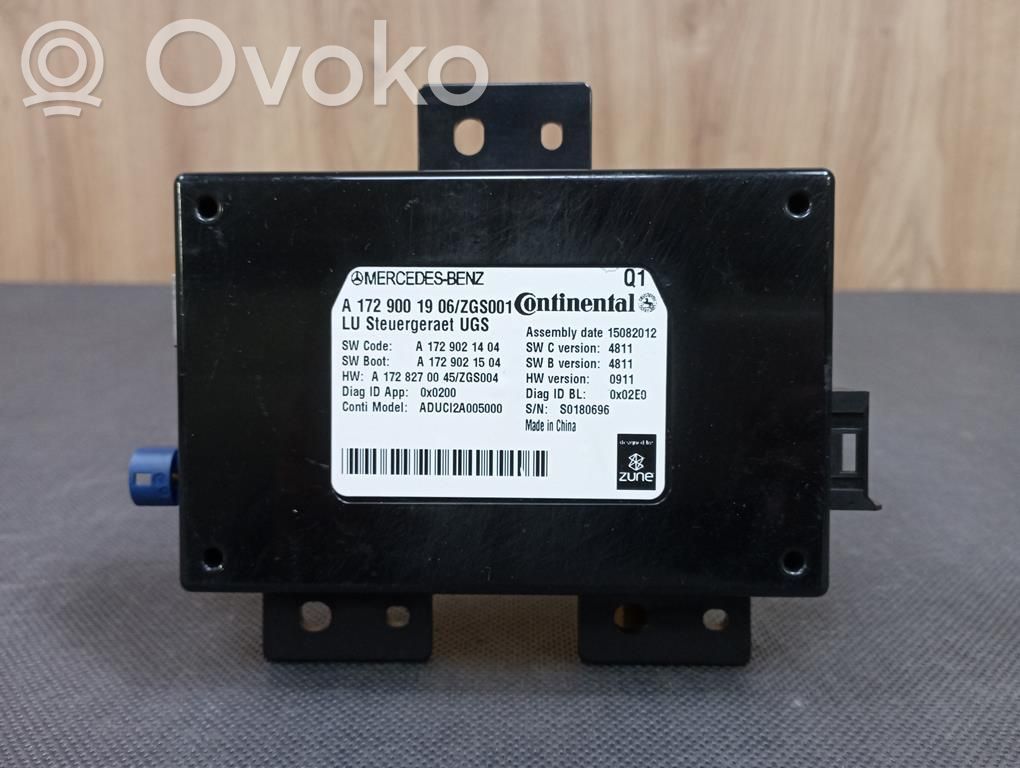 Unidad de control/módulo de bluetooth   1729001906,A1729001906,ADUCI2A005000