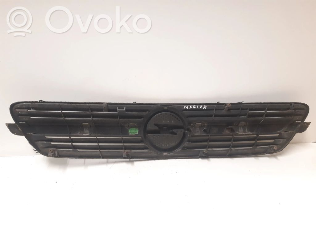 Opel Meriva A Etupuskurin ylempi jäähdytinsäleikkö 