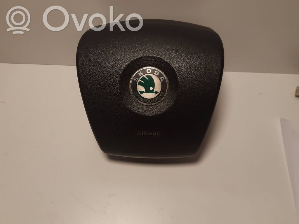 Skoda Octavia Mk2 (1Z) Poduszka powietrzna Airbag kierownicy 