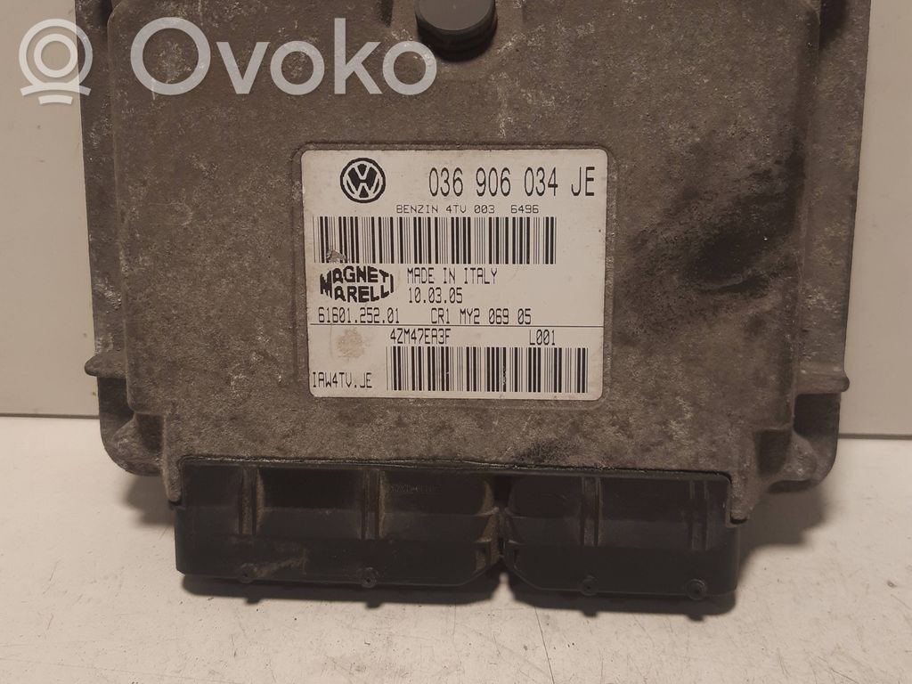 Skoda Fabia Mk1 (6Y) Engine control unit/module 