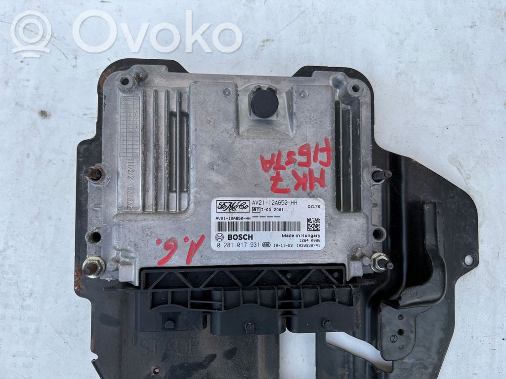 Ford Fiesta Engine control unit/module 