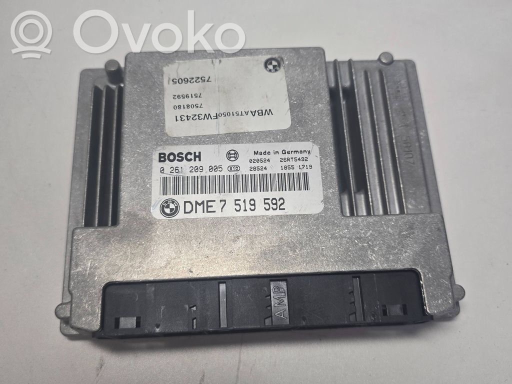 BMW 3 E46 Engine control unit/module 