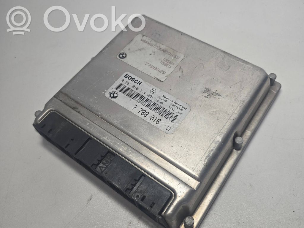 BMW 3 E46 Engine control unit/module 