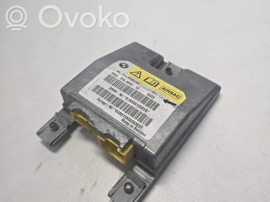 BMW 5 E60 E61 Airbag control unit/module 