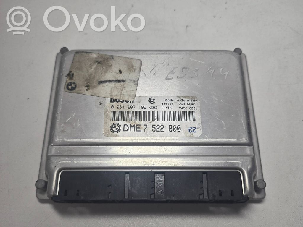 BMW X5 E53 Unidad de control/módulo del motor 