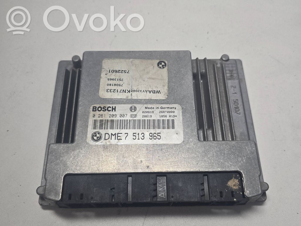 BMW 3 E46 Unitate/modul de control motor 