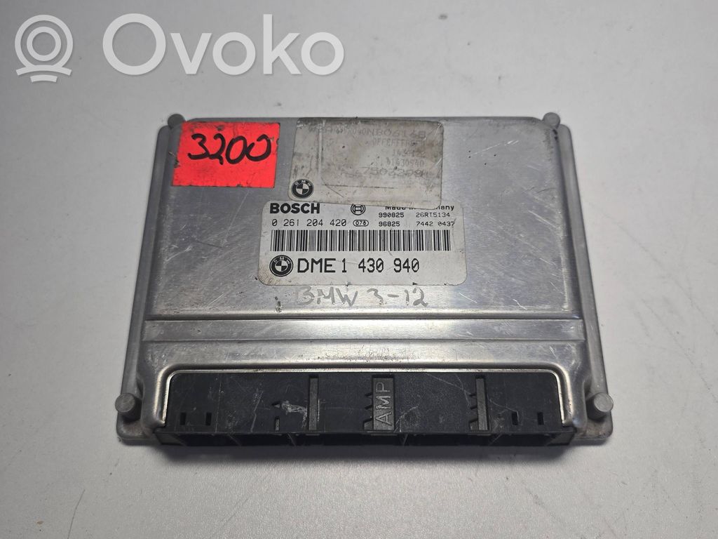 BMW 3 E36 Engine control unit/module 