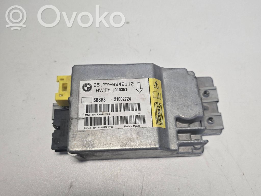 BMW 7 E65 E66 Unidad de control/módulo del Airbag 