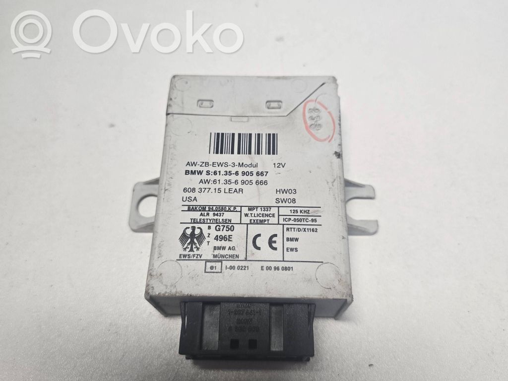 Unité de commande dispositif d'immobilisation   61356905667