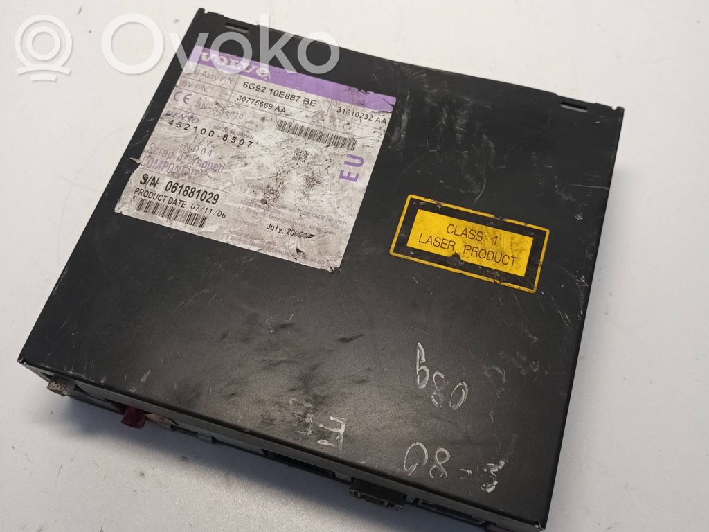 Volvo S80 Navigation unit CD/DVD player 