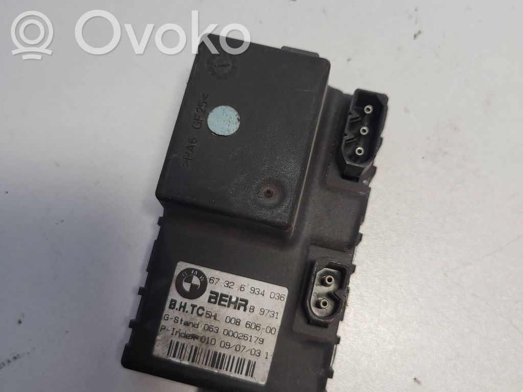 BMW 5 E60 E61 Heater blower motor/fan resistor 
