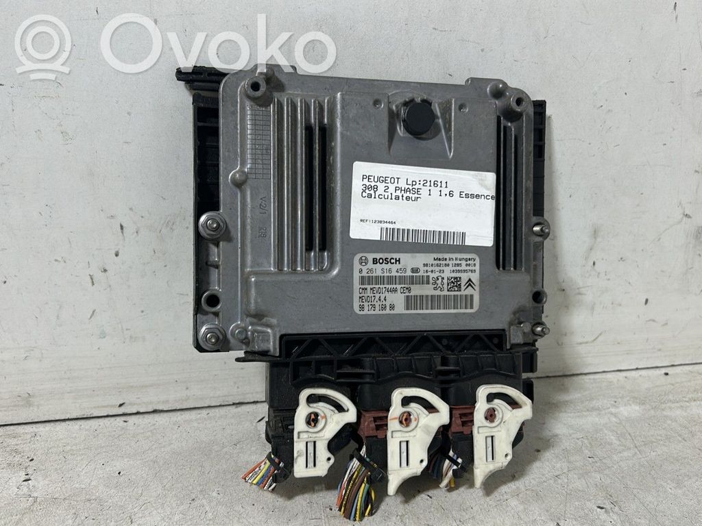 Peugeot 308 Engine control unit/module 