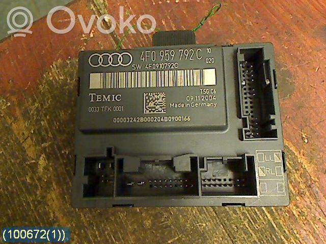 Autres unités de commande / modules   4F0959792C,0033TFK0001TEMIC