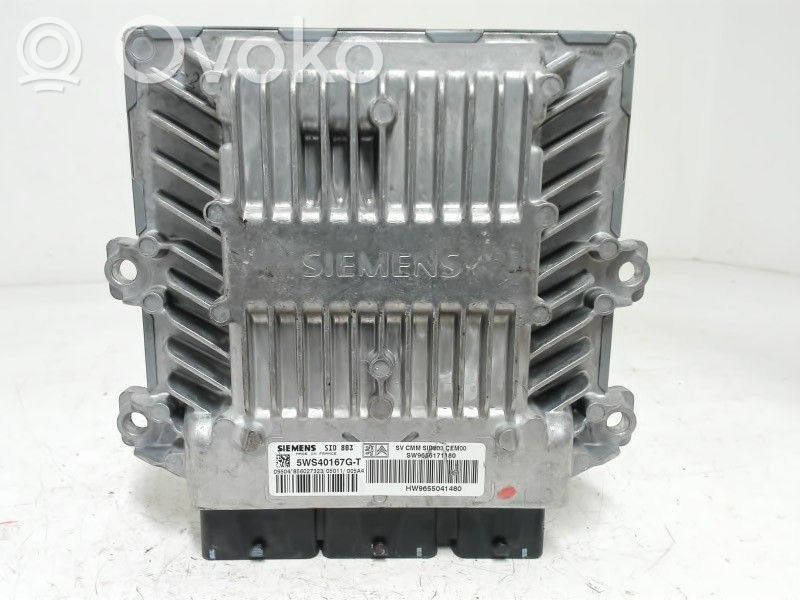 Peugeot 407 Injection control unit/module 