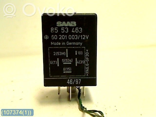 Saab 9000 CS Window wiper relay 