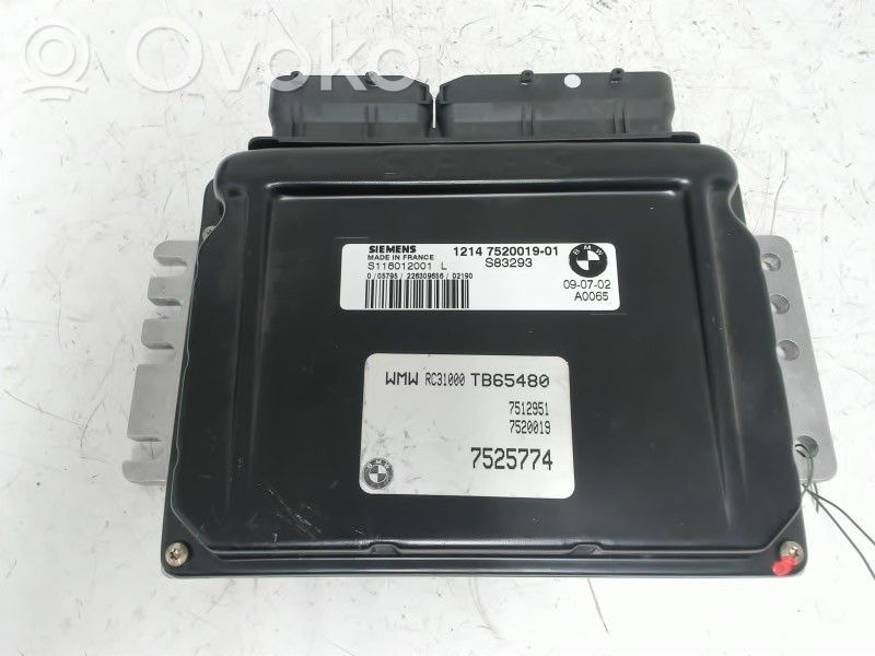 Unité de commande / module d'injection   12147557395,S83293,12147520019