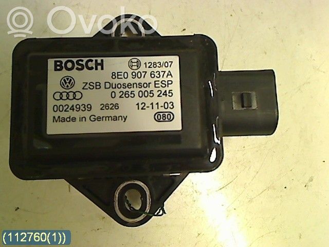 Czujnik   8E0907637A,0265005245BOSCH
