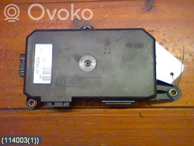 Fiat Stilo Other control units/modules 