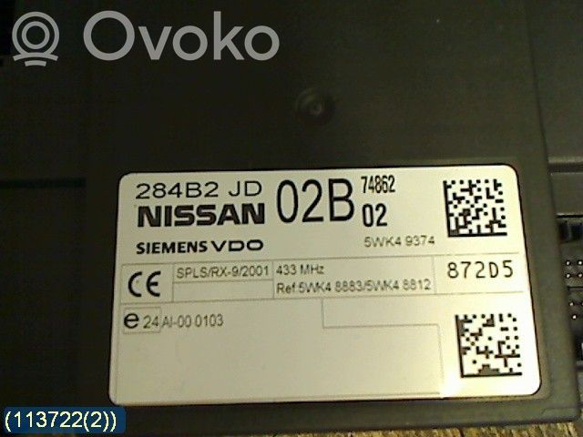 Nissan Qashqai Autres unités de commande / modules 