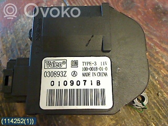 Actuator/motor clapetă debit aer A/C   0109071B,030893ZVALEO