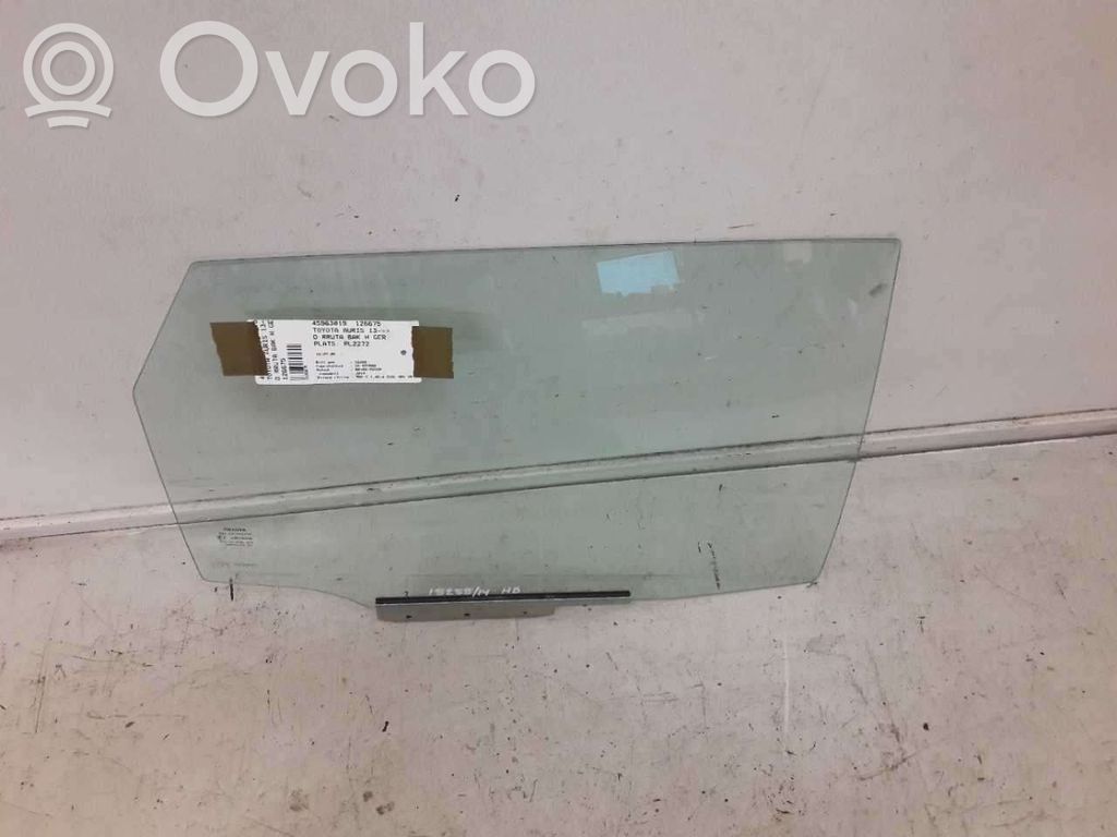 Toyota Auris E180 Luna de la puerta trasera 