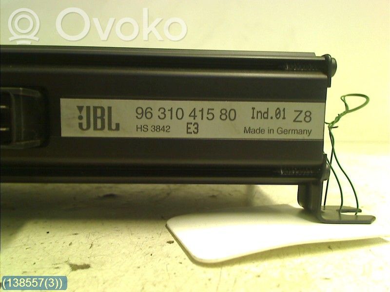 Peugeot 607 Amplificator sunet 