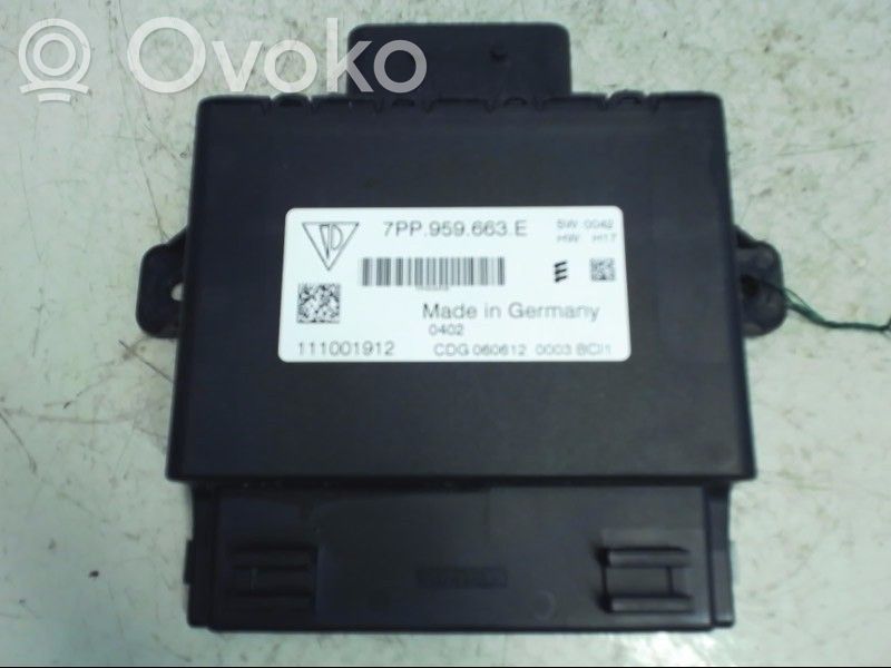 Autres unités de commande / modules   7PP959663E,111001912,7PP959663E