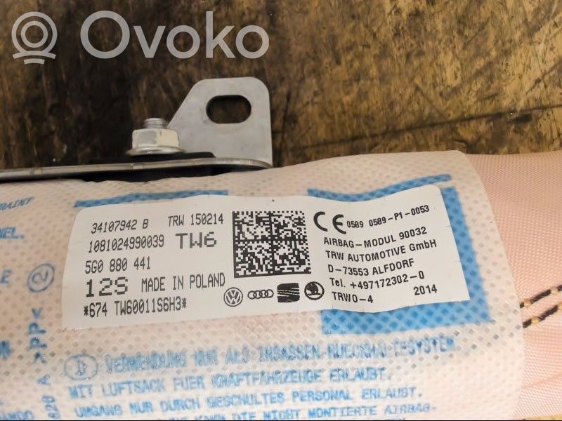 Skoda Octavia Mk3 (5E) Airbag lateral 