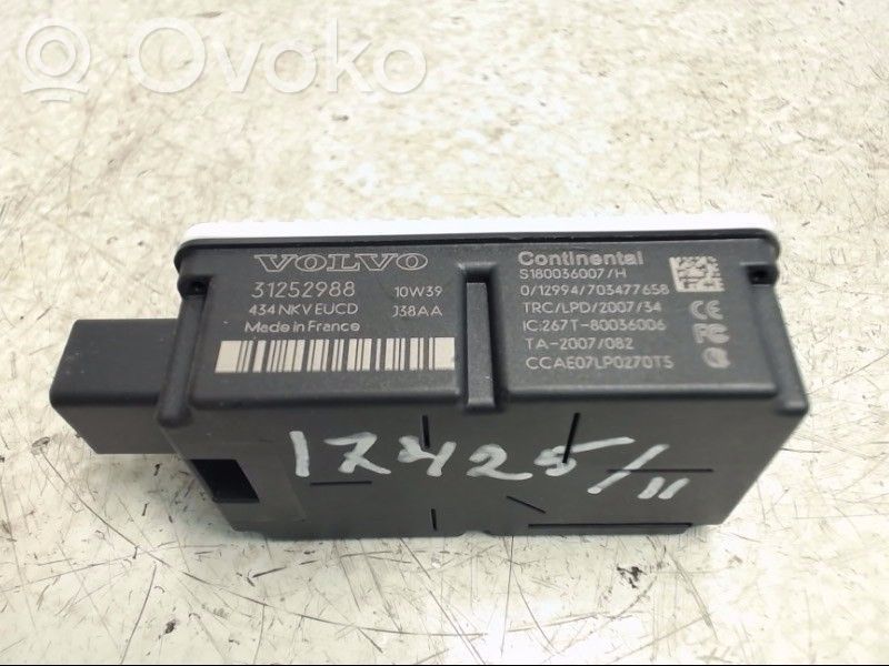 Door central lock control unit/module   31407101,S180036007HCONTINE,31252988