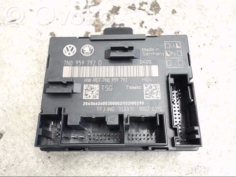 Door control unit/module   7N0959792D,7N0959792D