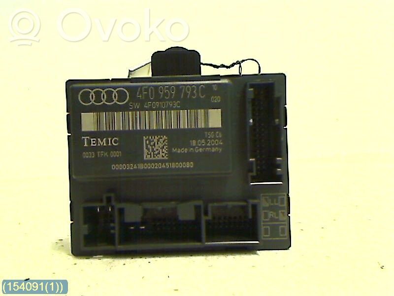 Unité de commande module de porte   4F0959793B,0033TFK0001TEMIC,4F0959793C