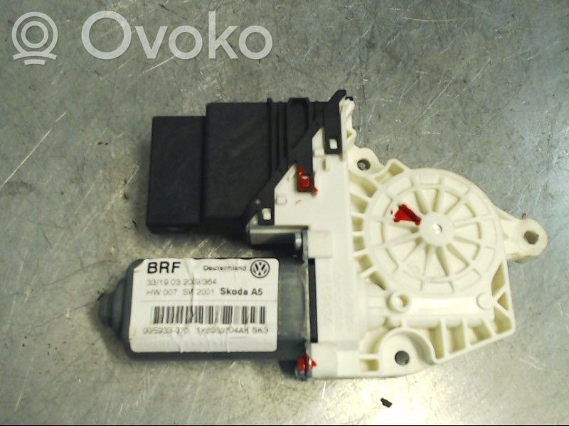 Skoda Octavia Mk2 (1Z) Motorino alzacristalli della portiera posteriore 