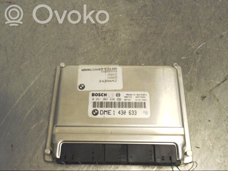 BMW 3 E46 Injection control unit/module 