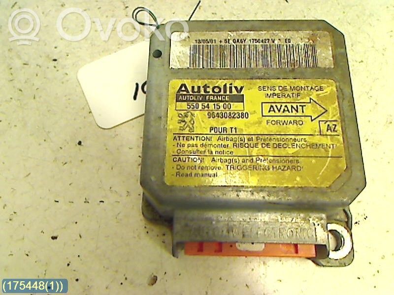 Centralina/modulo airbag   550541500