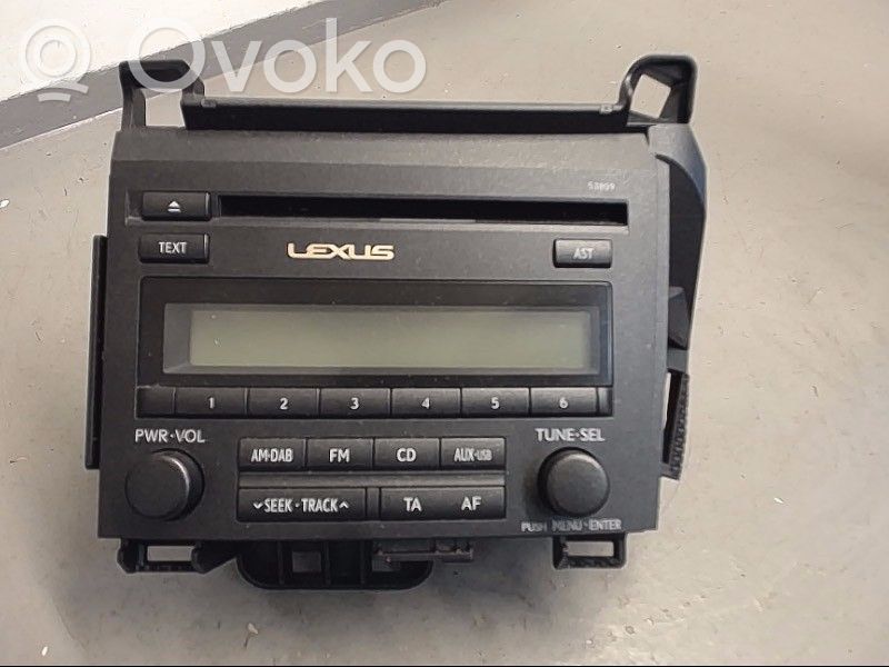 Lexus CT 200H Unità principale autoradio/CD/DVD/GPS 