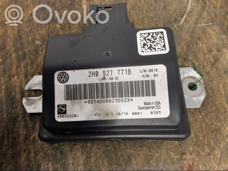 Inne komputery / moduły / sterowniki   2H0927771B,40066920J,2H0927771B
