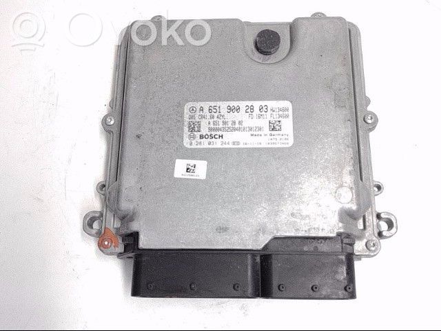 Mercedes-Benz Vito Viano W447 Komputer / Sterownik ECU silnika 