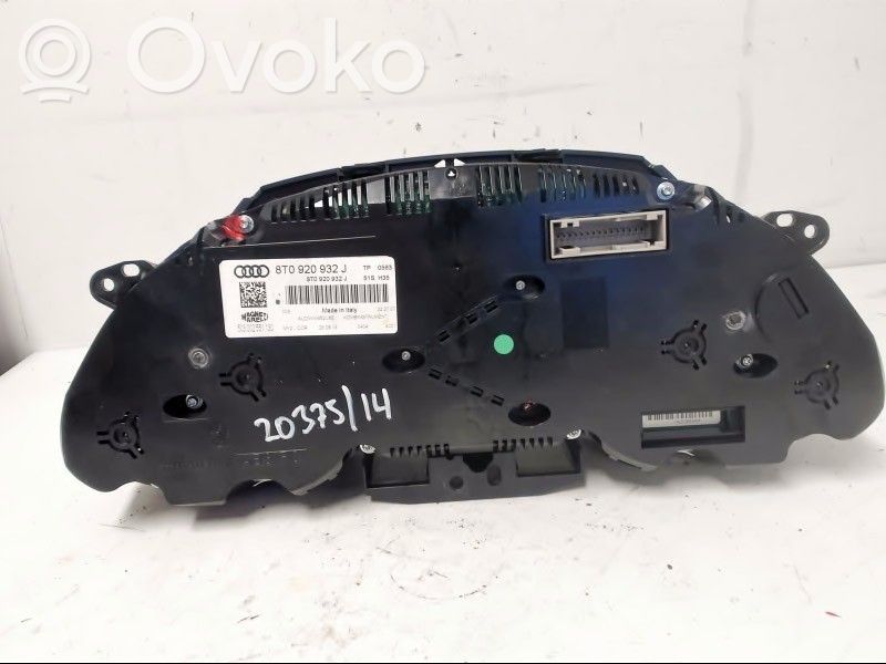 Nopeusmittari (mittaristo)   8T0920932J,8T0920932J
