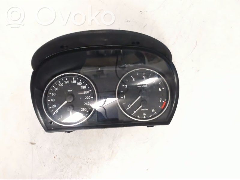 BMW 3 E90 E91 Speedometer (instrument cluster) 