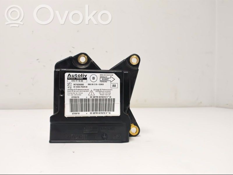Citroen Berlingo Module de contrôle airbag 