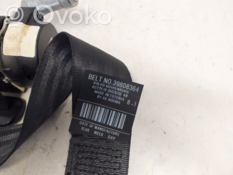 Volvo S80 Cinturón trasero 