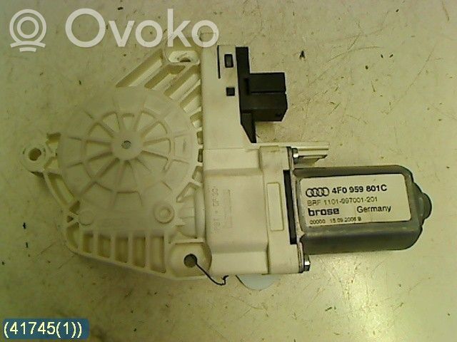 Audi A6 S6 C6 4F Motorino alzacristalli della portiera posteriore 