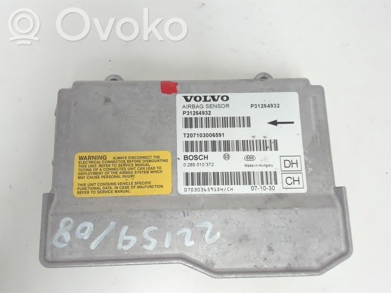 Unidad de control/módulo del Airbag   31295676,285010372,31264392