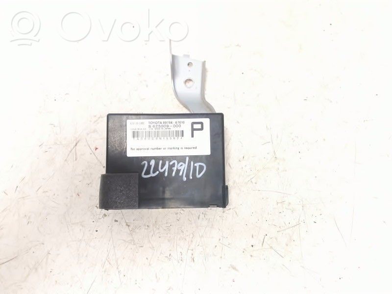 Toyota Prius (XW30) Alte unități/module de control 