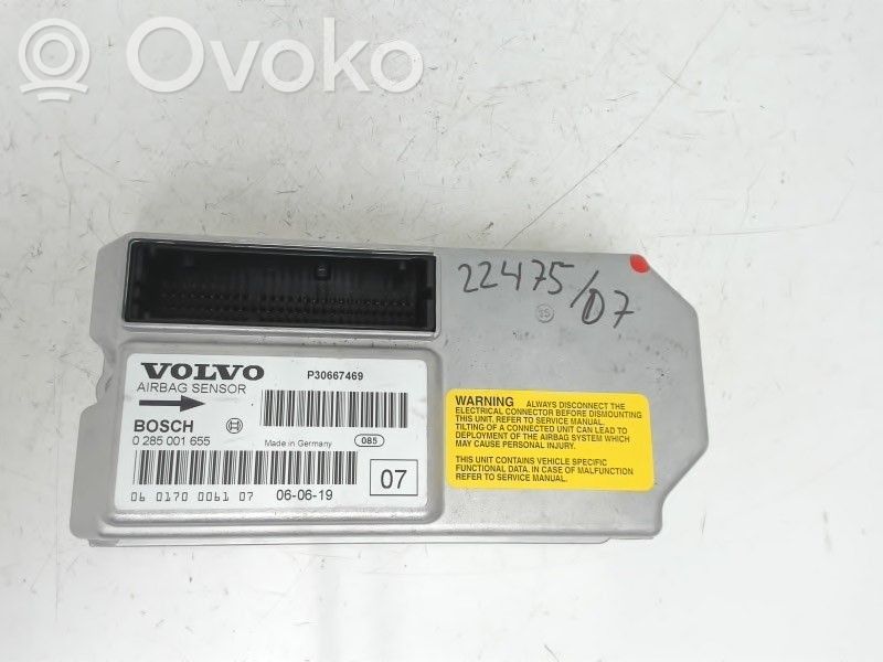 Airbag control unit/module   30782385,285001655,30667469