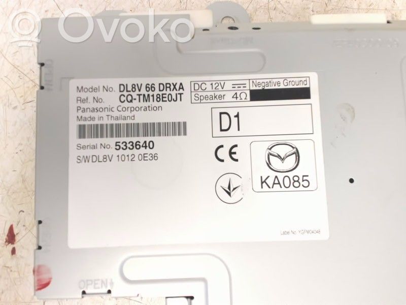 Mazda CX-3 Radio/CD/DVD/GPS head unit 