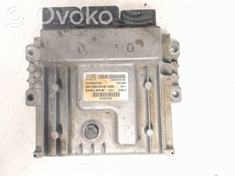 Citroen Jumpy Injection control unit/module 